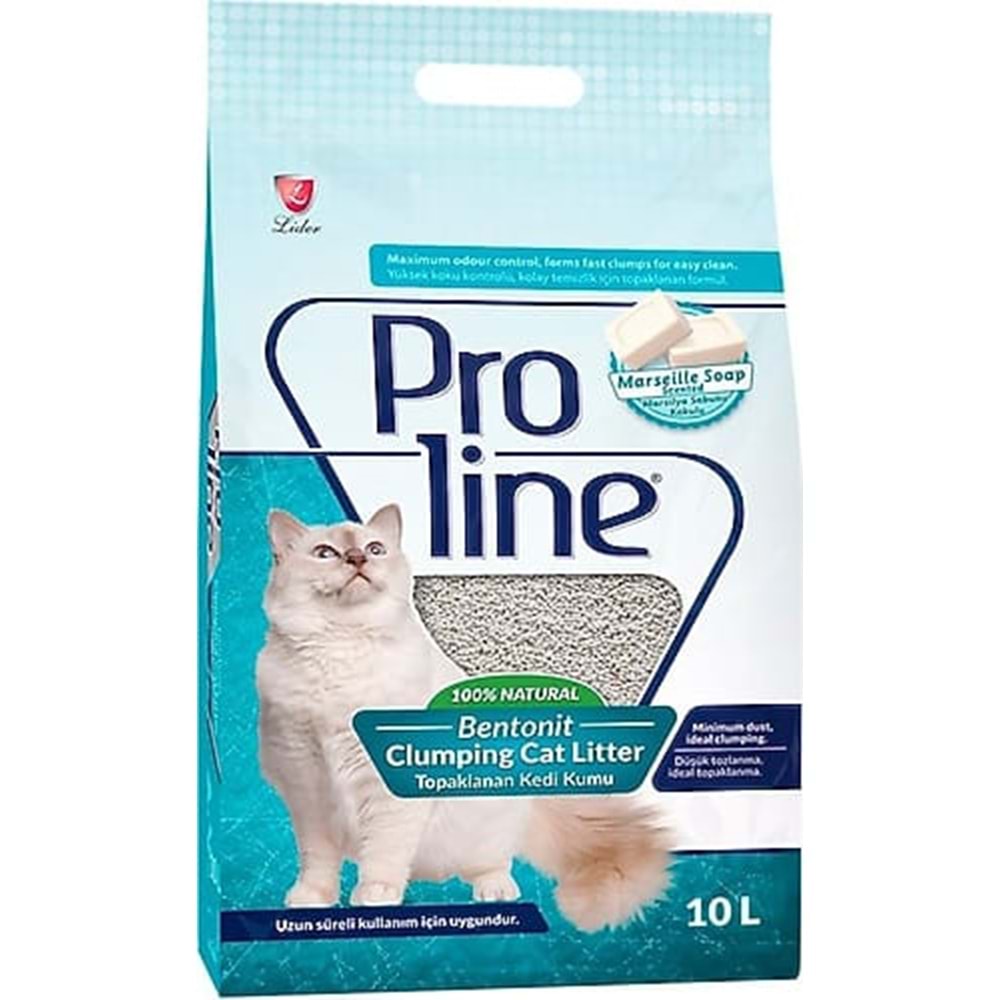 PROLINE CAT LITTER MARSEILLE SOAP 10LT