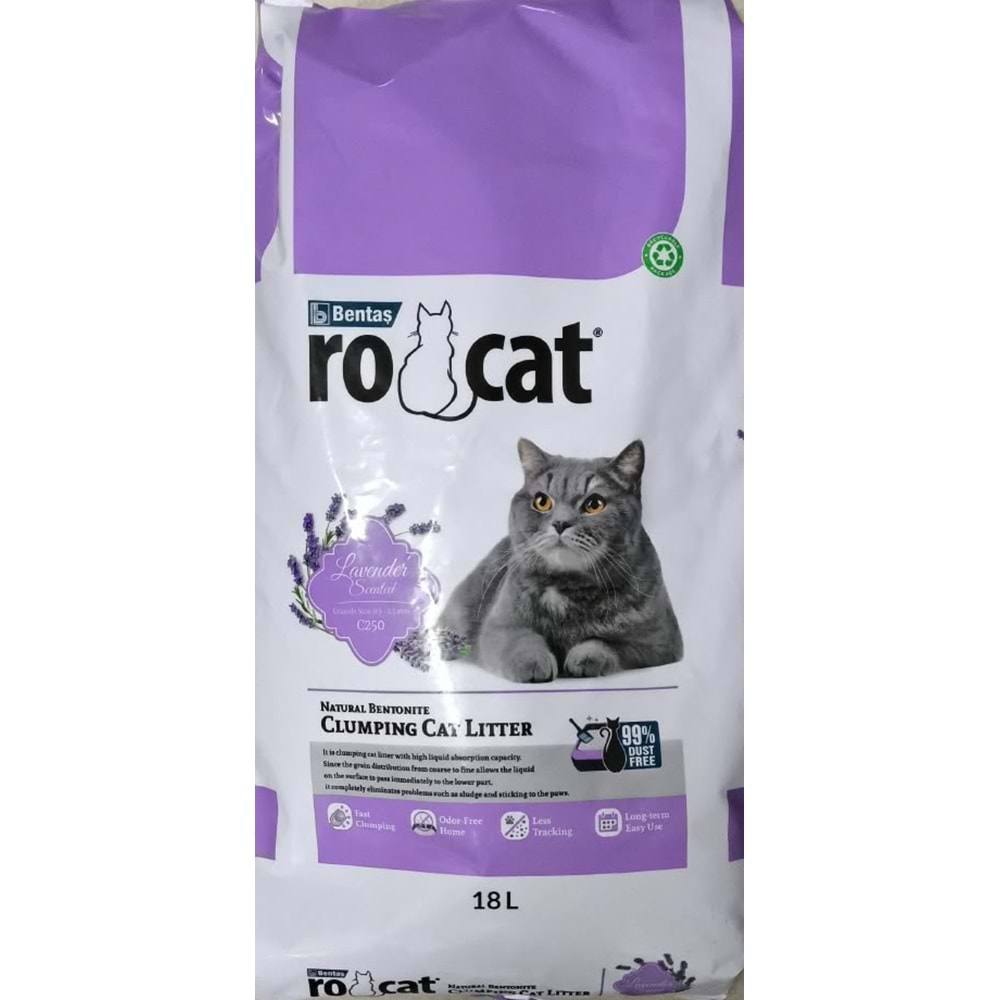 RO CAT CAT LITTER 18LT LAVENDER