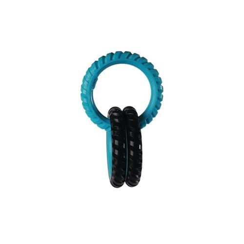 RING KING Capri Blue & Black Triple