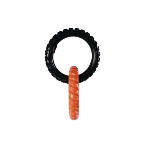 RING KING Orange & Black Double