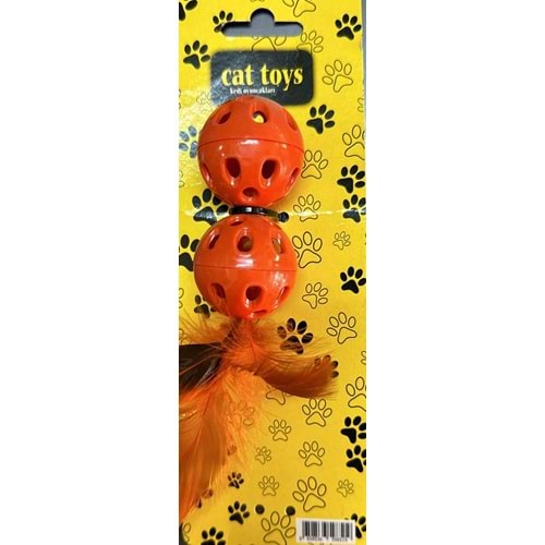 CAT TOYS 2'Lİ TOP KEDİ OYUNCAĞI