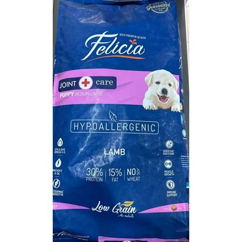 FELİCİA MEDIUM&LARGE PUPPY LAMB 15KG