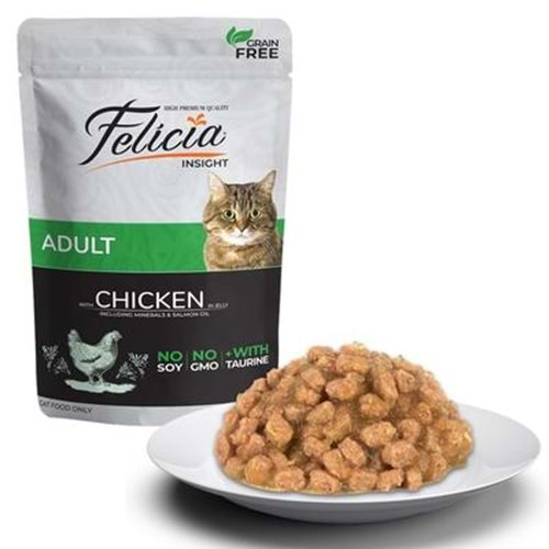 FELİCİA CHİCKEN ADULT POUCH 85GR