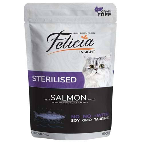 FELİCİA STERILISED SALMON ÖDÜL 85G