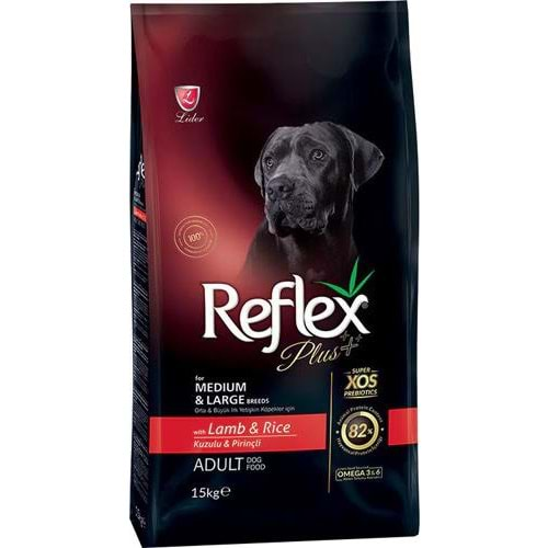 REFLEX PLUS M&L LAMB ADULT 15KG