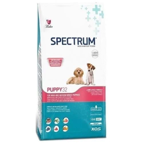 SPECTRUM PUPPY 32 LAMB M&S 12KG