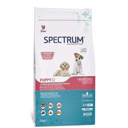 SPECTRUM PUPPY 32 M&S LAMB 3KG