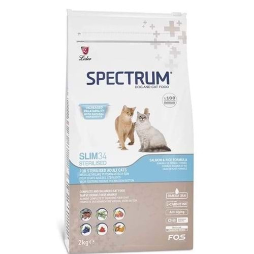 SPECTRUM SLIM 34 STERLISED 2KG