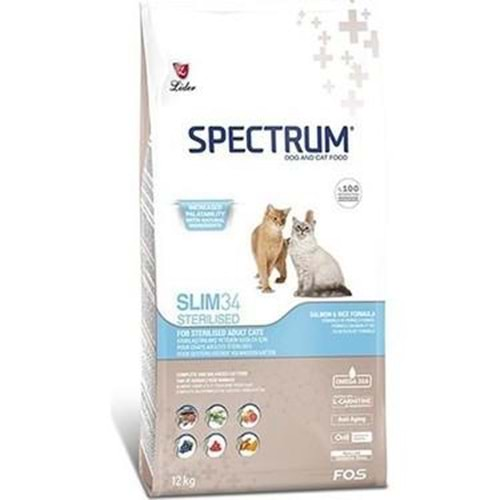 SPECTRUM SLIM34 STERLISED 12KG