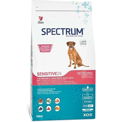 SPECTRUM SENSİTİVE26 M&L 12KG