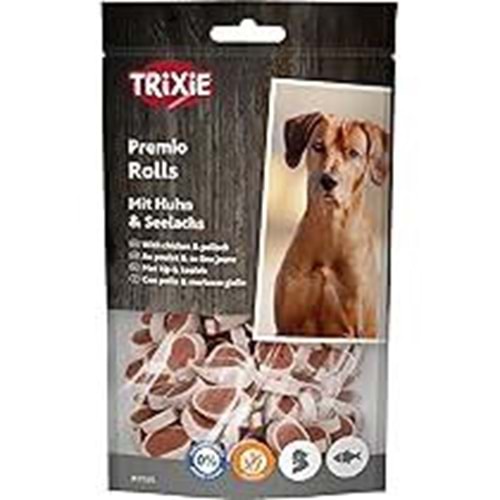 TRİXİE PREMIO FİSH CHICKEN ROLLS 75G