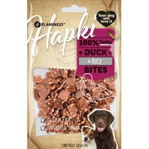 FLAMINGO HAPKI DUCK&RICE BİTES 85GR
