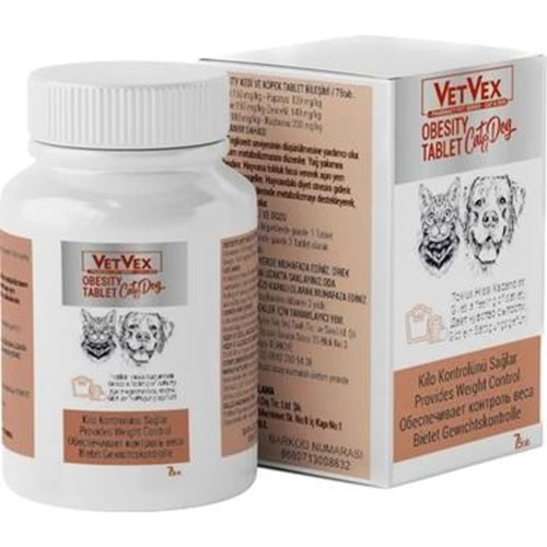 VETVEX OBESITY TABLET 75 TABS