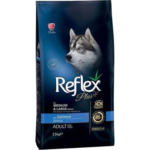 REFLEX PLUS ADULT SALMON 15 KG