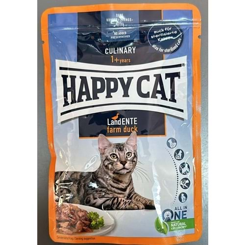 HAPPY CAT LAND ENTE FARM DUCK POUCH 85GR