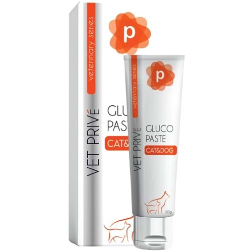 VET PRIVE KEDİ KÖPEK GLUCO PASTE 100G