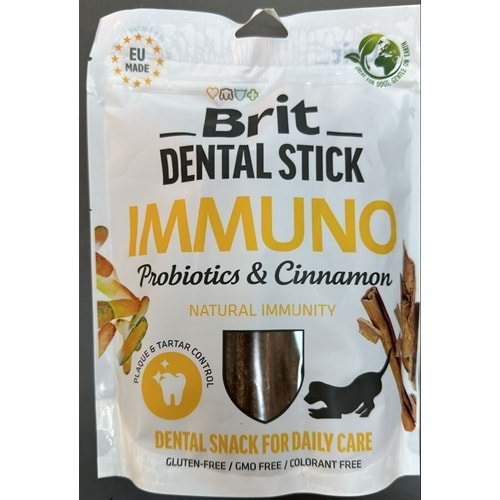 BRIT DENTAL STICK IMMUNO 7PCS