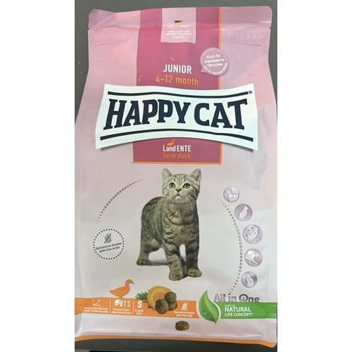 HAPPY CAT JUNIOR ENTE DUCK 1,3KG