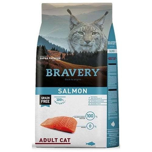 BRAVERY ADULT SALMON CAT 2KG