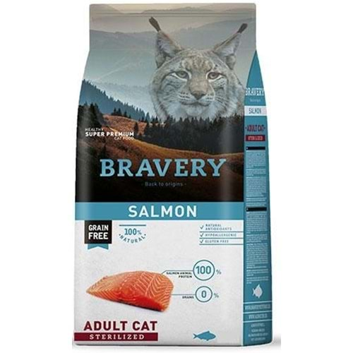 BRAVERY STERLISED SALMON 7KG