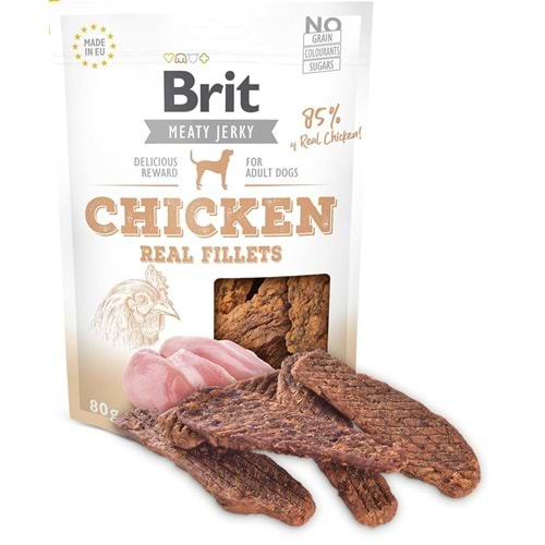 BRİT REAL CHICKEN FİLLETS 80G