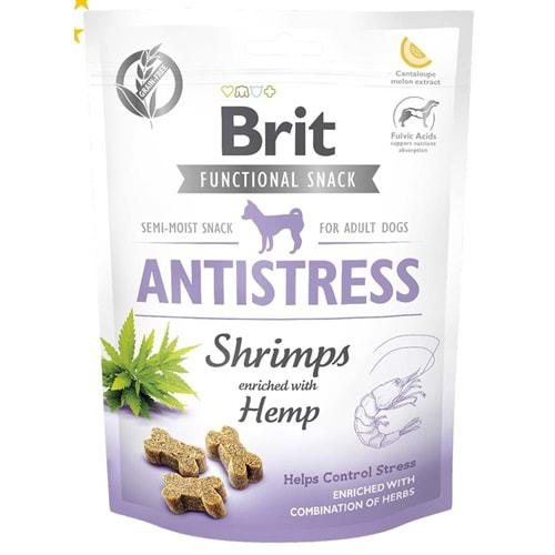 BRİT CARE FUNCTİONAL SNACK ANTİSTRESS SHRİMPS 150G