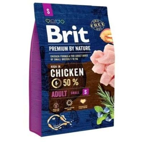 BRİT PREMİUM BY NATURE SMALL ADULT 3KG