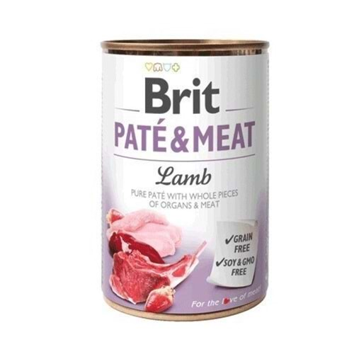 BRIT CARE PATE & MEAT LAMB 400G