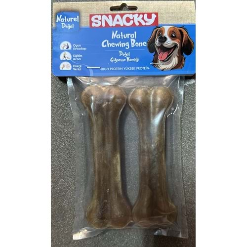 SNACKY NATURAL PRESSED BONE 5 (47.5G-2PCS)95G