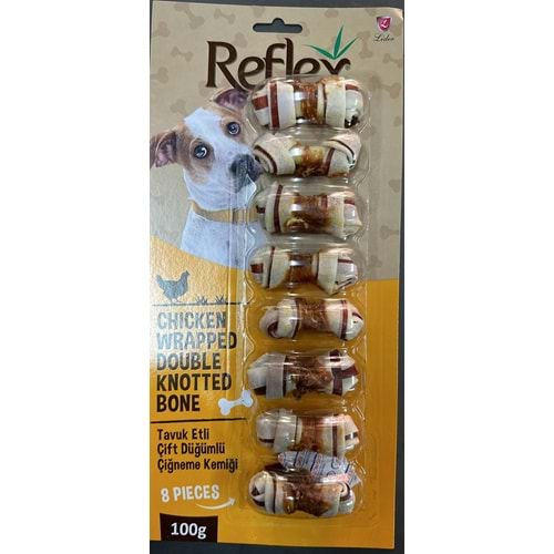 REFLEX TAVUKLU ÇİFT DÜĞÜMLÜ KEMİK8Lİ 100GR