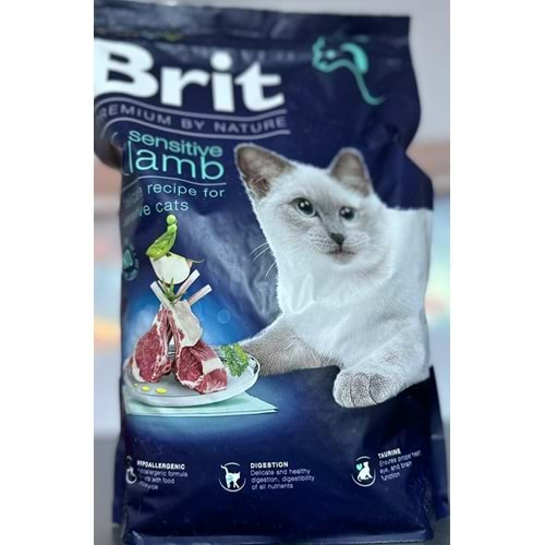 BRİT PREMİUM CAT ADULT SENSİTİVE LAMB 1,5KG