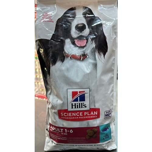 HİLLS SP ML KÖPEK TON BALIKLI VE PİRİNÇLİ 2,5KG