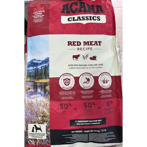 ACANA CLASSICS RED MEAT 14.5 KG