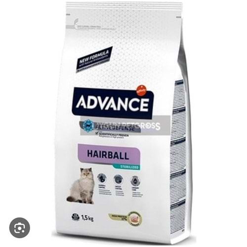 ADVANCE STERLIZED HAIRBALL 1,5KG