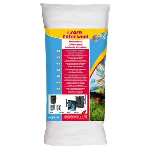 SERA FİLTER WOOL 500G