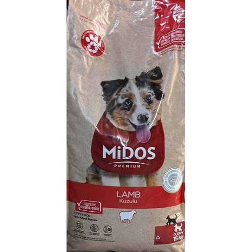 MİDOS LAMB RİCE PUPPY 15KG