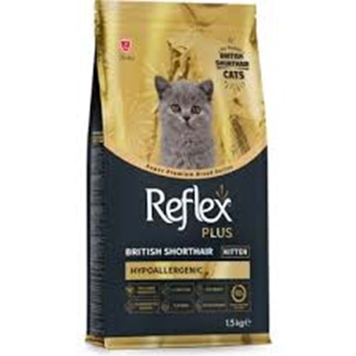 REFLEX PLUS BRITISH SHORT HAIR KİTTEN CAT HYPOALLERG 1.5KG