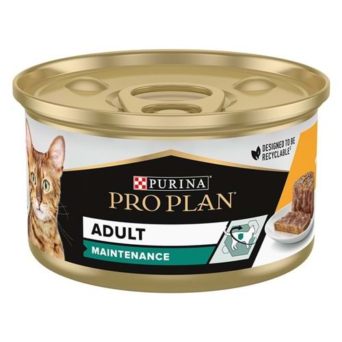 PROPLAN ADULT MAİNTENANCE CAT CHICKEN 85G