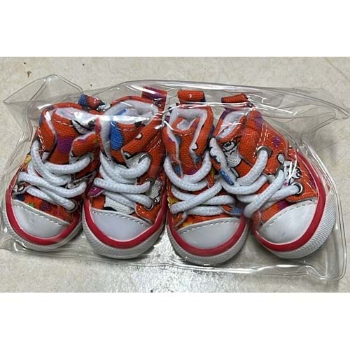 KÖPEK AYAKKABI CONVERSE TURUNCU (M)