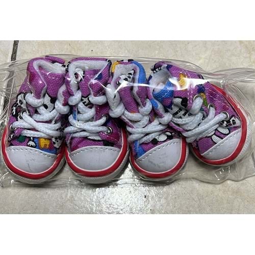 KÖPEK AYAKKABI CONVERSE MOR (M)