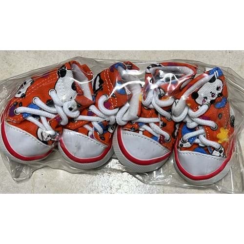 KÖPEK AYAKKABI CONVERSE TURUNCU (XL)