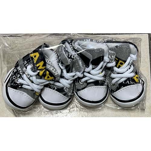 KÖPEK AYAKKABI CONVERSE GRİ (XL)