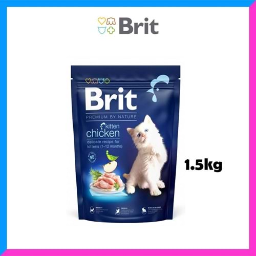 BRIT PREMIUM NATURE CAT KİTTEN CHICKEN1,5KG