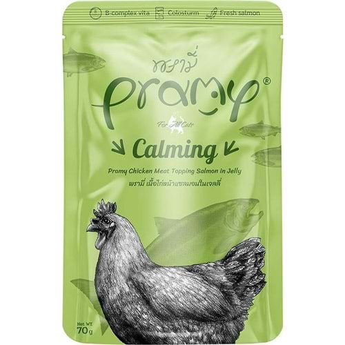 PRAMY SAKİNLEŞTİCİ TAVUK VE SOMONLU 70 G