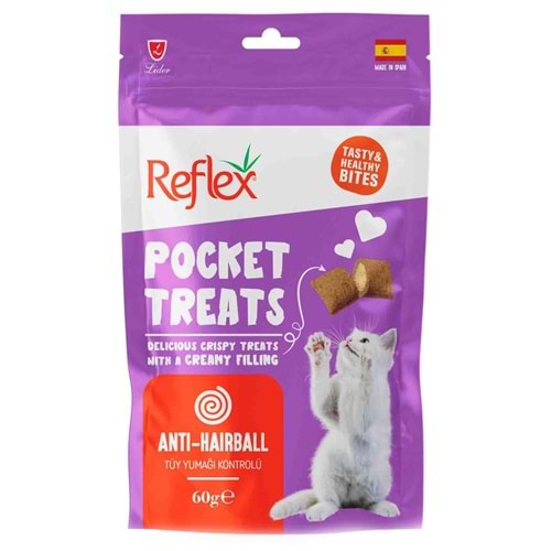 RFT041 REFLEX POCKET CAT ANTI HAIRBALL PEYNİRLİ 60G
