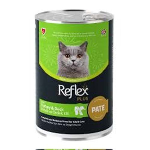 REFLEX PLUS PATE HİNDİ&ÖRDEK 400G