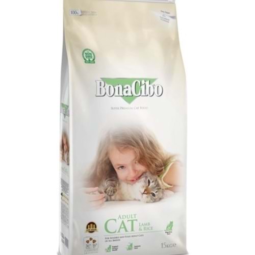 BONACIBO CAT ADULT LAMB 15KG