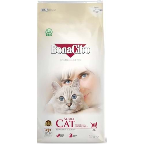 BONACIBO CAT ADULT CHICKEN 15KG