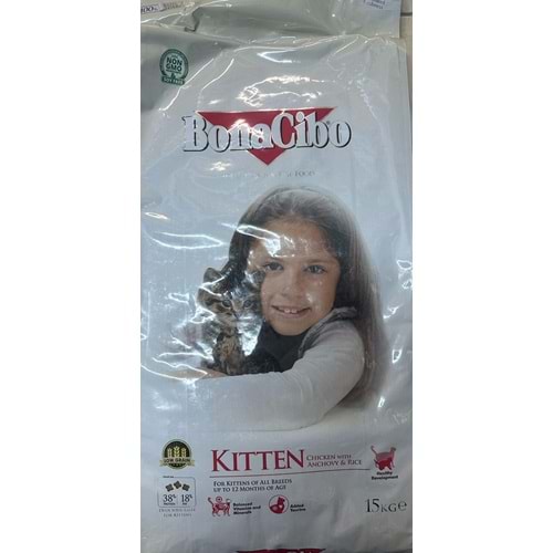 BONACIBO CHICKEN KİTTEN 15KG
