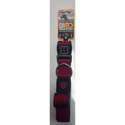 DOCO YUMUŞAK DOKU BOYUNLUK KIRMIZI(L)